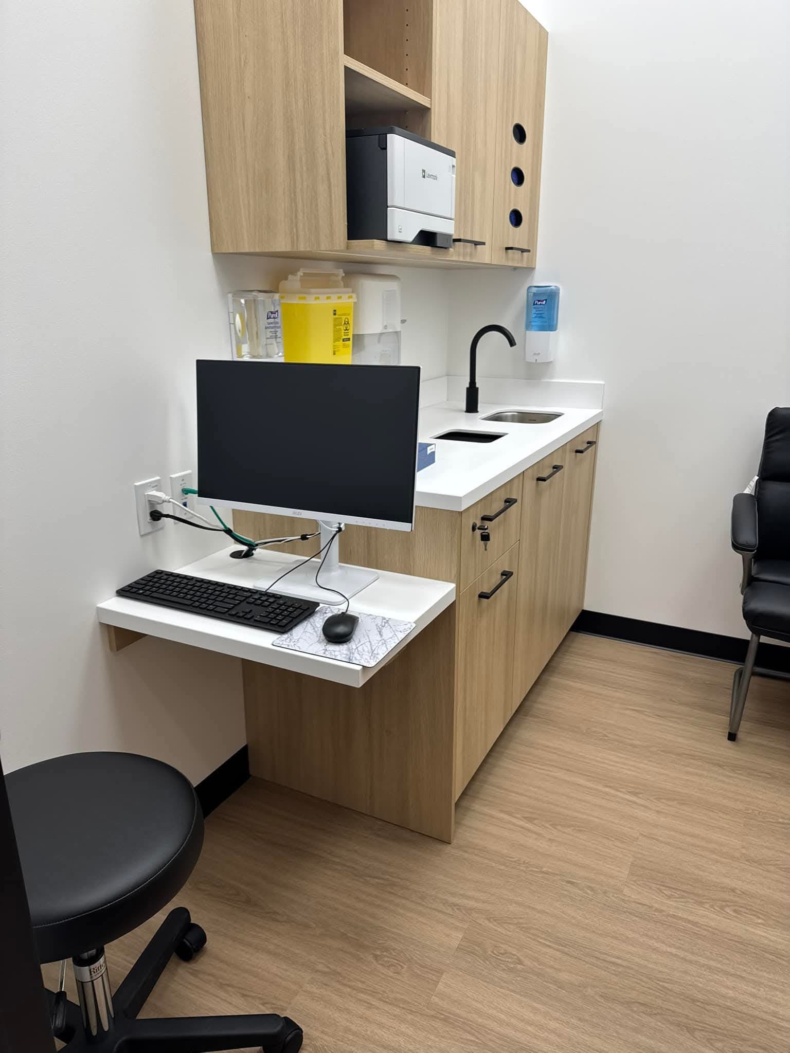 Grace Medical Clinic reception and waiting area