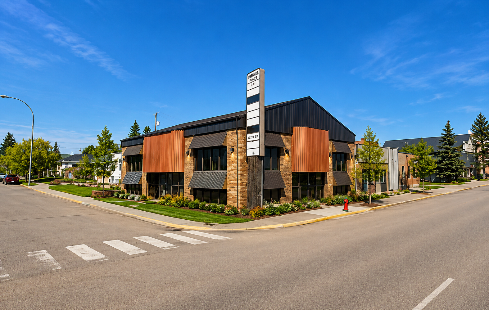 Nanton Apartments building rendering Alberta