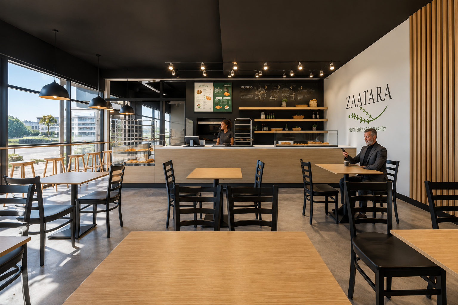 Zaatara Bakery exterior and retail frontage